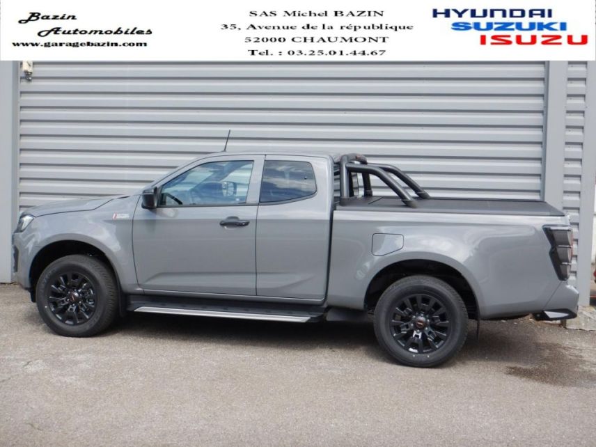 52000 : Hyundai Chaumont - Garage Michel Bazin - ISUZU D-Max - D-Max - Kinabalu Gray Metallic - Transmission intégrale enclenc - Diesel