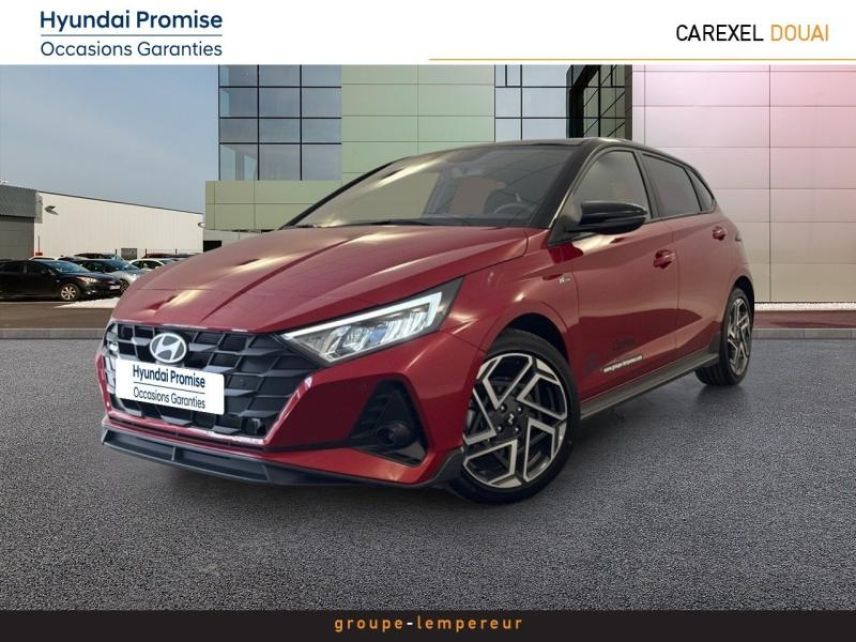 59187 : Hyundai Douai - Groupe Lempereur - HYUNDAI i20 - i20 - Dragon Red Métal/Toit+rétros Black - Traction - Essence