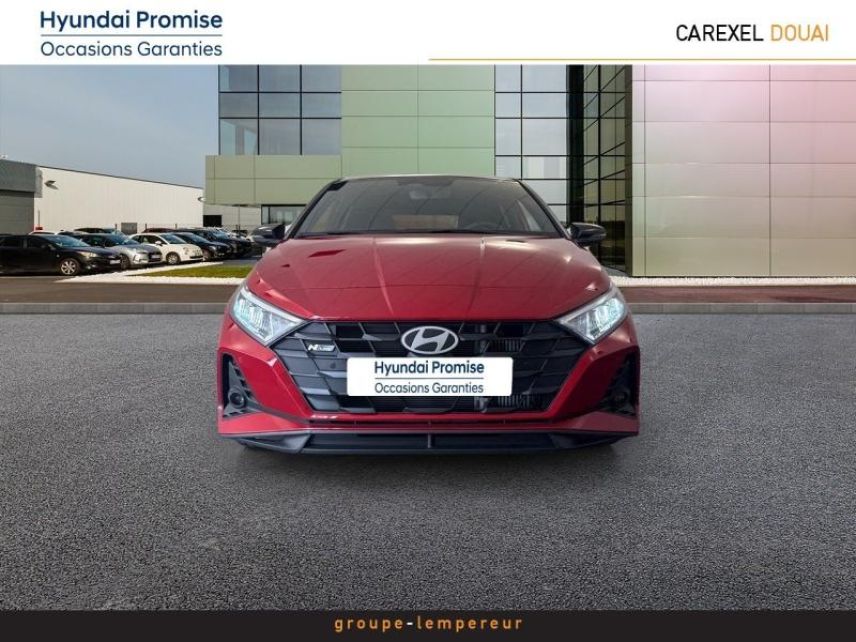 59187 : Hyundai Douai - Groupe Lempereur - HYUNDAI i20 - i20 - Dragon Red Métal/Toit+rétros Black - Traction - Essence