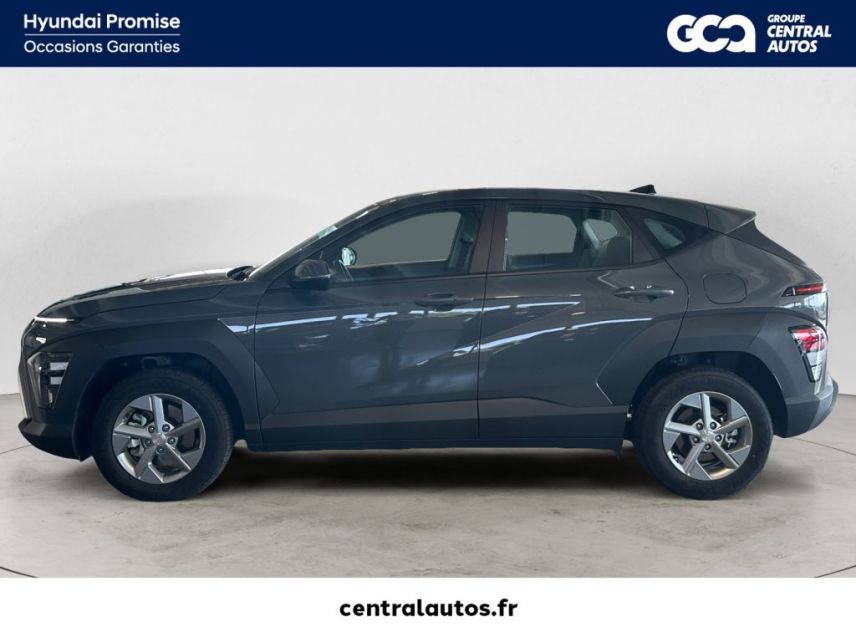 69190 : Hyundai Lyon Sud - Groupe Central Autos - HYUNDAI KONA Intuitive - KONA II - Gris - Automate sequentiel - Essence / Courant électrique
