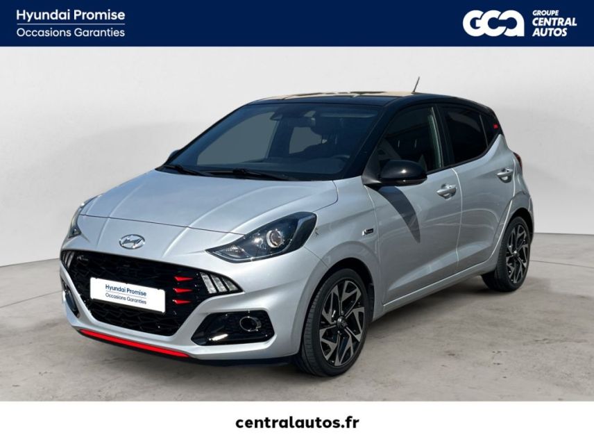 38200 : Hyundai Vienne - Groupe Central Autos - HYUNDAI i10 N Line - i10 III - Gris - Boîte manuelle - Essence sans plomb