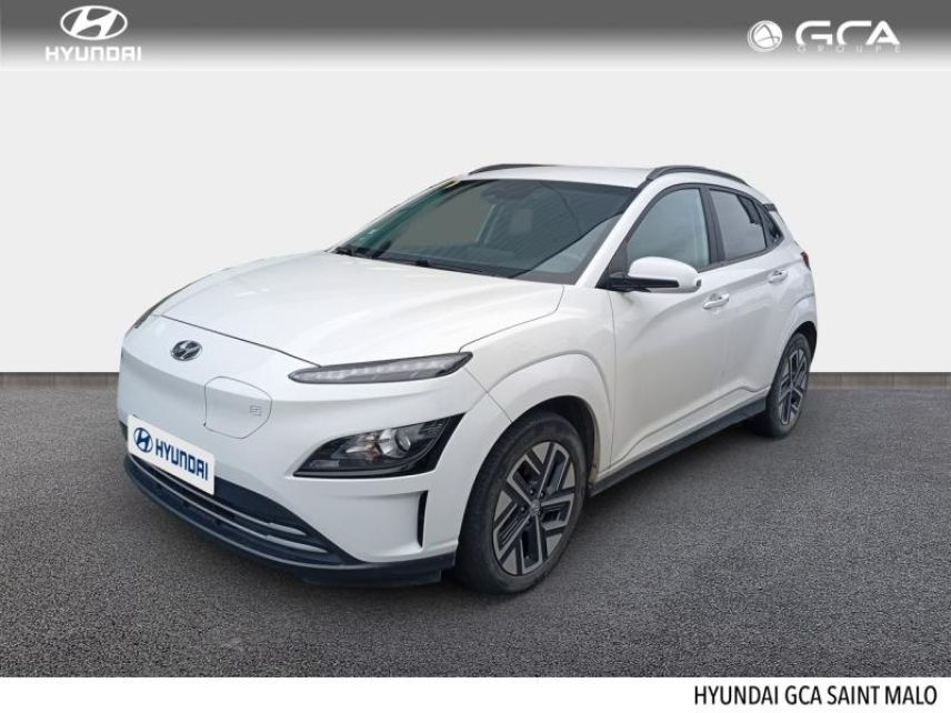 35400 : Hyundai Saint-Malo - GCA - HYUNDAI Kona - Kona - Serenity White Métal - Traction - Electrique