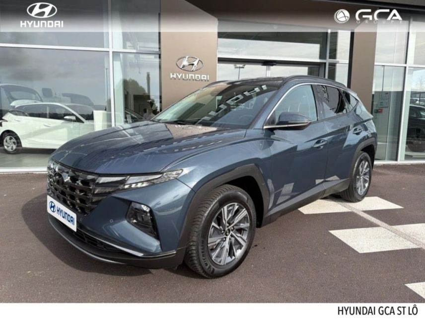 50000 : Hyundai Saint-Lô - GCA - HYUNDAI Tucson - Tucson - Teal Blue Métal - Traction - Hybride : Essence/Electrique