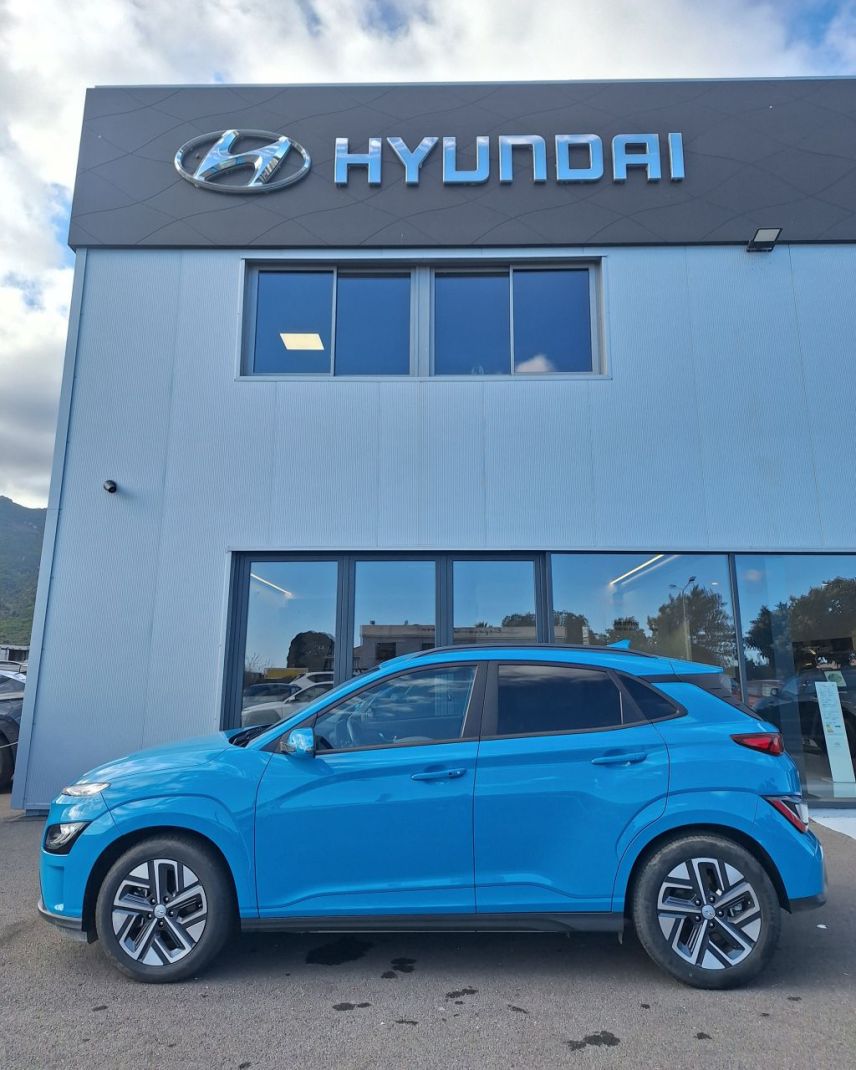 20290 : Hyundai Bastia - Corse Diffusion Hyundai - HYUNDAI KONA ELECTRIC Creative - KONA ELECTRIQUE - Bleu - Automate à fonct. Continu - Courant électrique