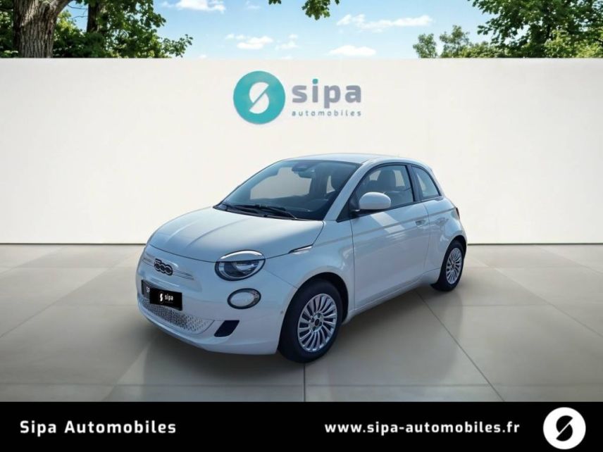 31200 : Hyundai TOULOUSE NORD - AUTO NORD - FIAT 500e BERLINE Nouvelle 500 - 500 III ELECTRIQUE - Ice White - Automate à fonct. Continu - Courant électrique