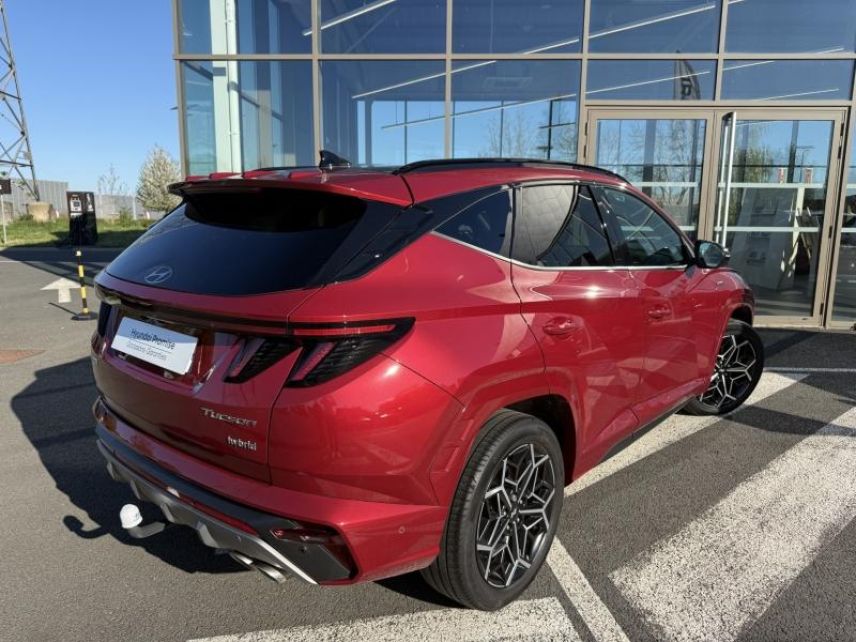 37540 : Hyundai Tours - EOS des Nations - HYUNDAI Tucson - Tucson - Sunset Red Métal/Toit/rétros Black - Traction - Hybride : Essence/Electrique