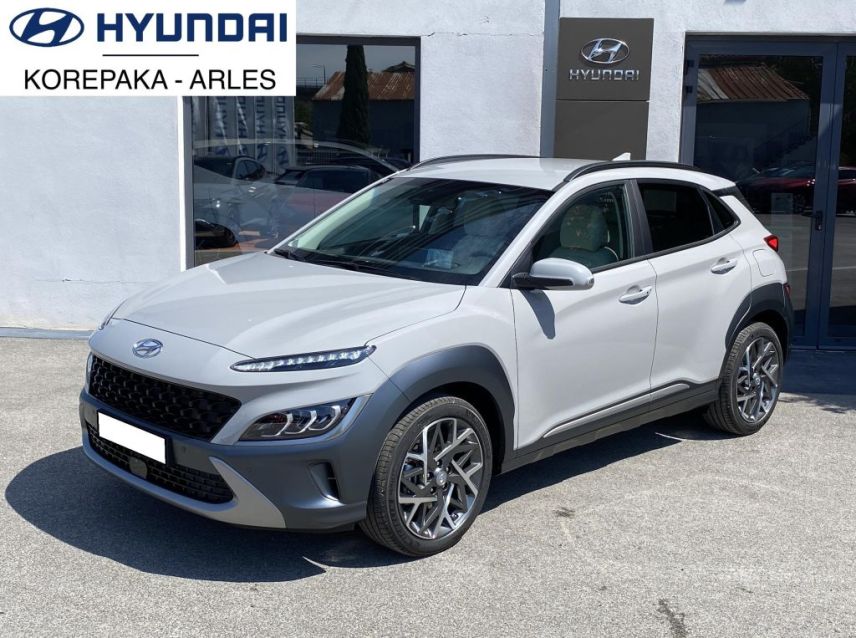 13200 : HYUNDAI Arles - Lexa Automobile - HYUNDAI KONA HYBRID Executive - KONA - Gris - Automate sequentiel - Essence / Courant électrique