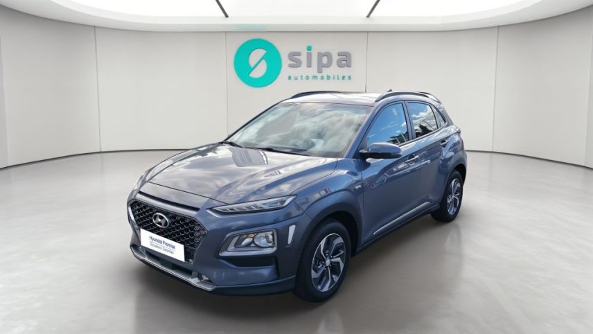 33140 : Hyundai - Sipa Automobiles – Bordeaux Sud - Villenave d’Ornon - HYUNDAI KONA HYBRID Intuitive - KONA - Gris - Automate sequentiel - Essence / Courant électrique