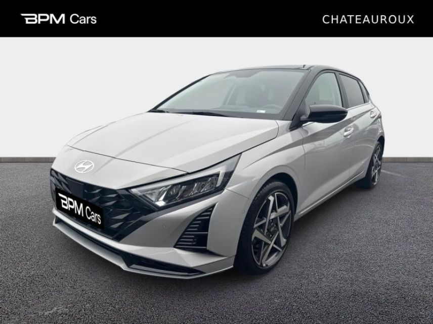 36000 : Hyundai Châteauroux - BPM Cars - HYUNDAI i20 - i20 - Lumen Gray Métal/Toit+rétros Black - Traction - Essence