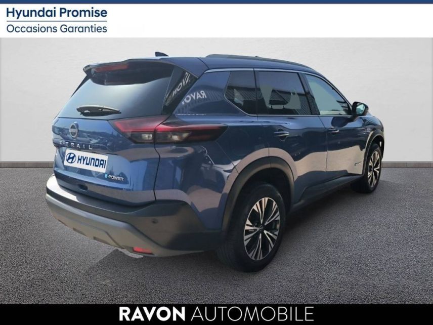 42100 : Hyundai Saint-Etienne - Ravon Automobile - NISSAN X-TRAIL N-Connecta - X-TRAIL (09/2022) - Bleu - Automate à fonct. Continu - Essence / Courant électrique