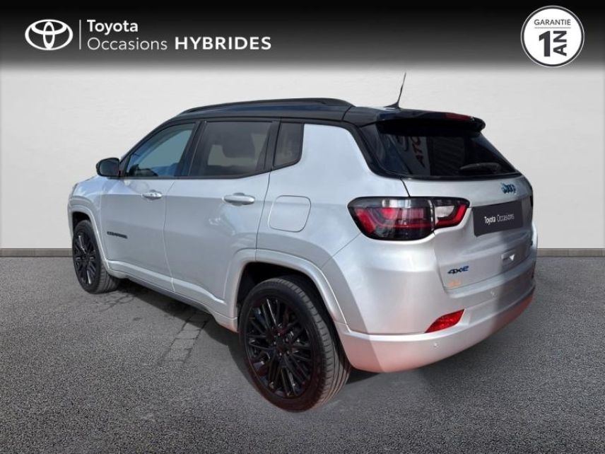 50000 : Hyundai Saint-Lô - GCA - JEEP Compass - Compass - Graphite Gray métallisé+toit noir - Transmission intégrale - Hybride rechargeable : Essence/Electrique