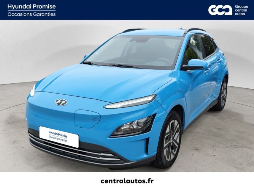 38300 : Hyundai Bourgoin-Jallieu - CENTRAL MOTOR LYON - HYUNDAI KONA ELECTRIC Intuitive - KONA ELECTRIQUE - Bleu - Automate à fonct. Continu - Courant électrique