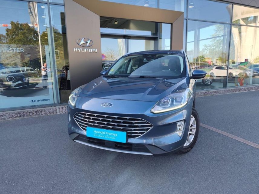59640 : Hyundai Dunkerque - Europ'Auto - FORD Kuga - Kuga - Bleu - Traction - Diesel/Micro-Hybride
