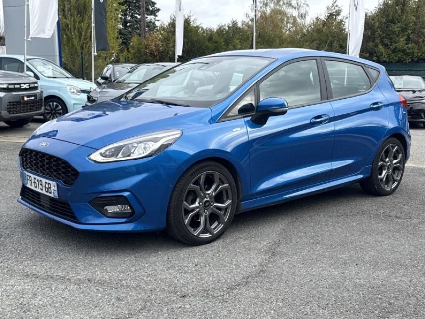 78310 : Hyundai Coignières - Socohy | Groupe Rabot - FORD Fiesta - Fiesta - Bleu Azur - Traction - Essence/Micro-Hybride