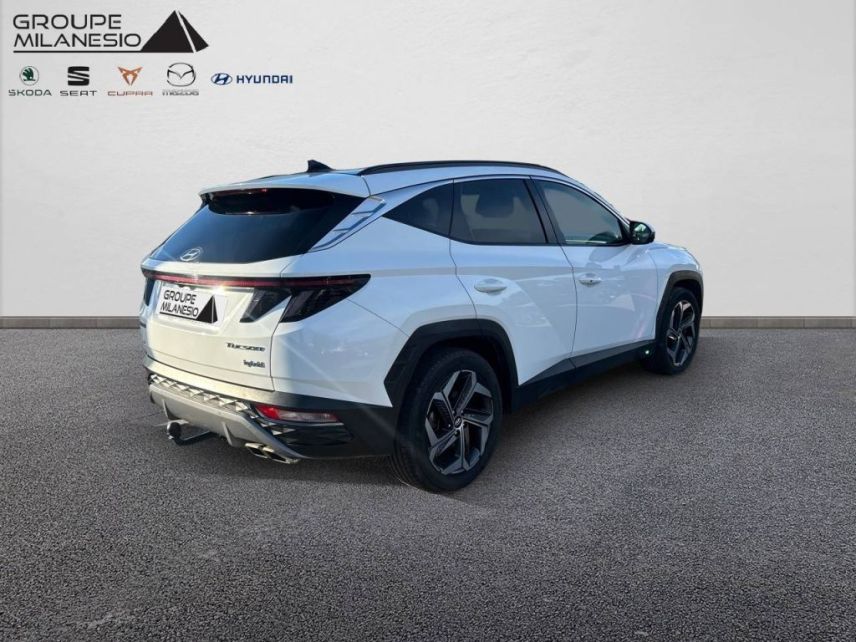 13730 : Hyundai Marignane - Cap Milanesio - HYUNDAI TUCSON Executive - TUCSON IV - Blanc - Boîte automatique - Essence / Courant électrique