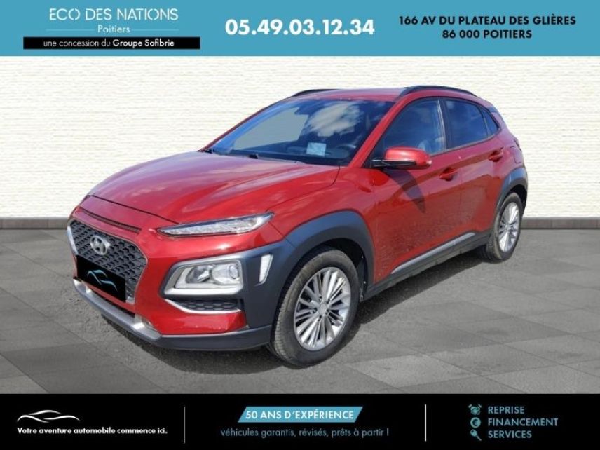 86000 : Hyundai Poitiers - Eco des Nations - HYUNDAI Kona - Kona - Rouge - Traction - Diesel