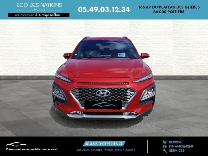 86000 : Hyundai Poitiers - Eco des Nations - HYUNDAI Kona - Kona - Rouge - Traction - Diesel