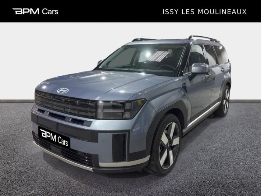 92250 : Hyundai La Garenne-Colombes - BPM Cars - HYUNDAI Santa Fe - Santa Fe - Pebble Blue Métal - Traction - Hybride : Essence/Electrique