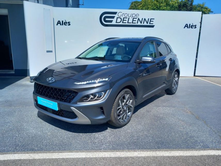 30100 : Hyundai Alès - Auto Hall - HYUNDAI KONA HYBRID Executive - KONA - Gris - Automate sequentiel - Essence / Courant électrique