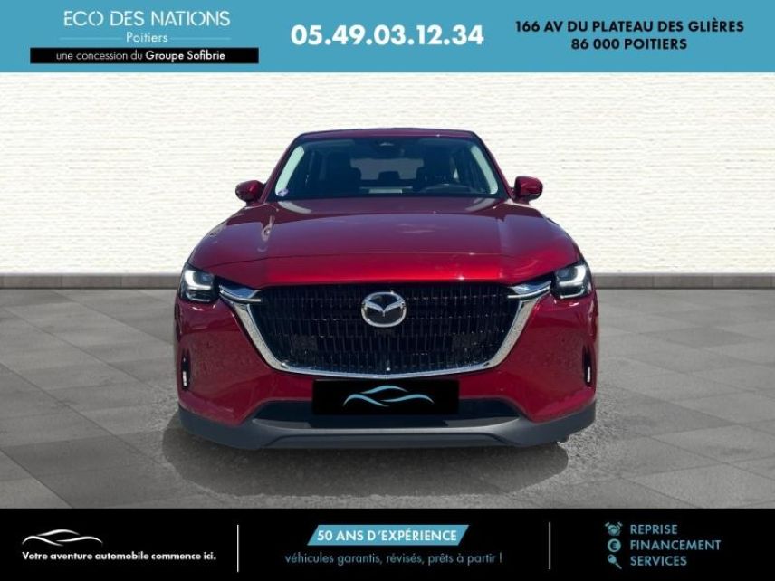 86000 : Hyundai Poitiers - Eco des Nations - MAZDA CX-60 - CX-60 - Rouge - Transmission intégrale - Hybride rechargeable : Essence/Electrique