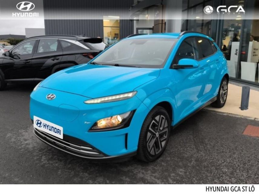50000 : Hyundai Saint-Lô - GCA - HYUNDAI Kona - Kona - Bleu - Traction - Electrique