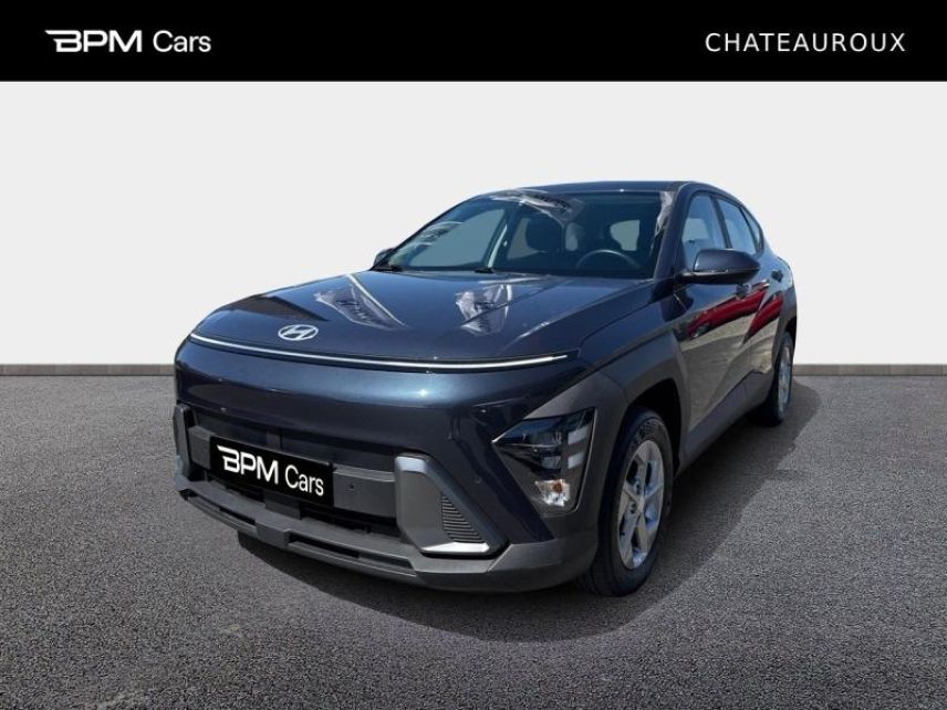 36000 : Hyundai Châteauroux - BPM Cars - HYUNDAI Kona - Kona - Cyber Gray métallisé - Traction - Hybride : Essence/Electrique