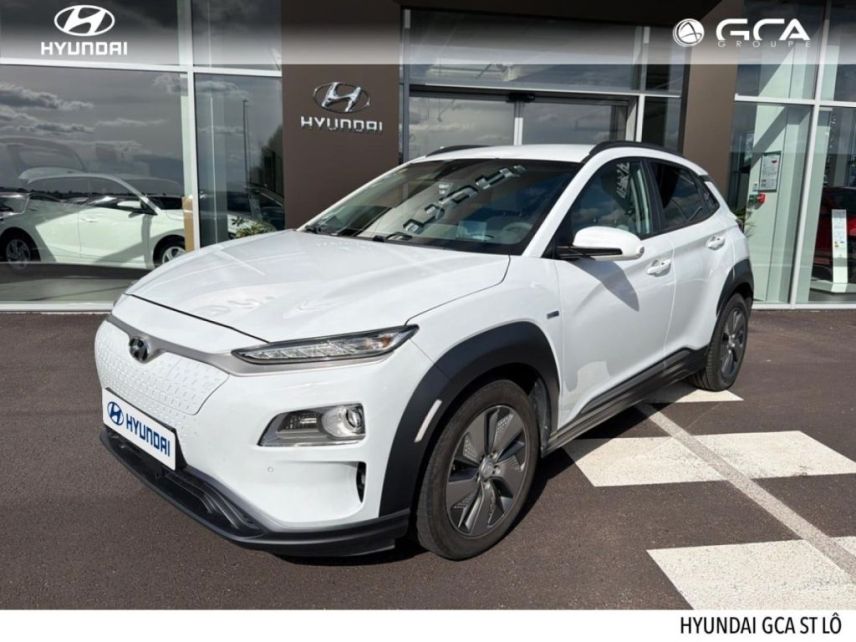 50000 : Hyundai Saint-Lô - GCA - HYUNDAI Kona - Kona - Chalk White Métal - Traction - Electrique