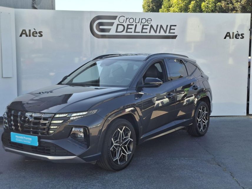30100 : Hyundai Alès - Auto Hall - HYUNDAI TUCSON N Line Executive - TUCSON IV - Gris - Boîte automatique - Essence / Courant électrique