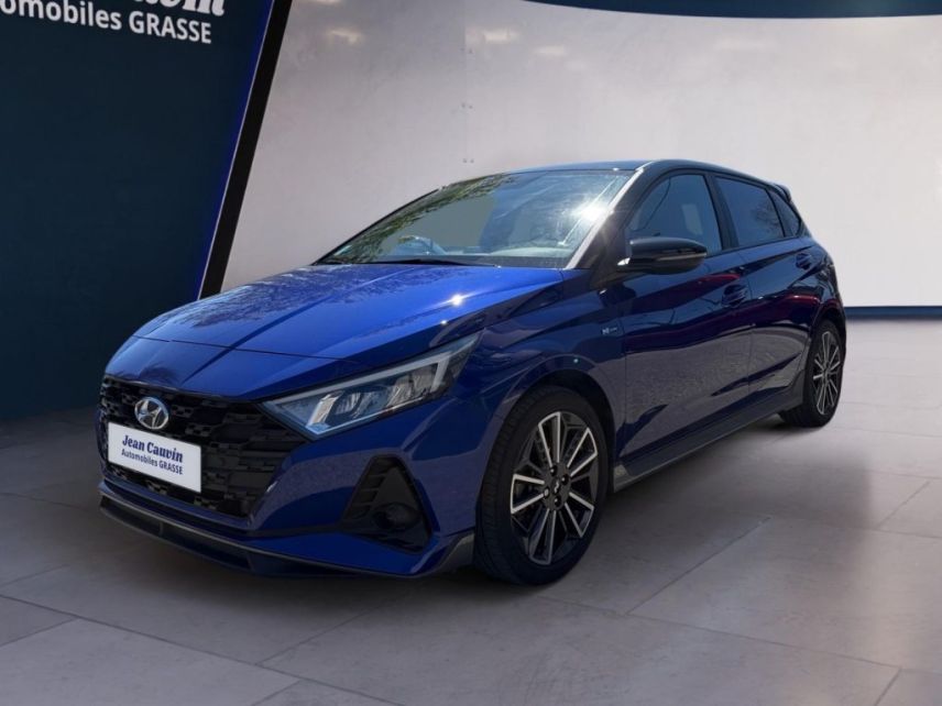 06130 : Hyundai Grasse - Garage Jean Cauvin - HYUNDAI i20 N Line Michel Vaillant - i20 III - Bleu - Boîte manuelle - Essence sans plomb