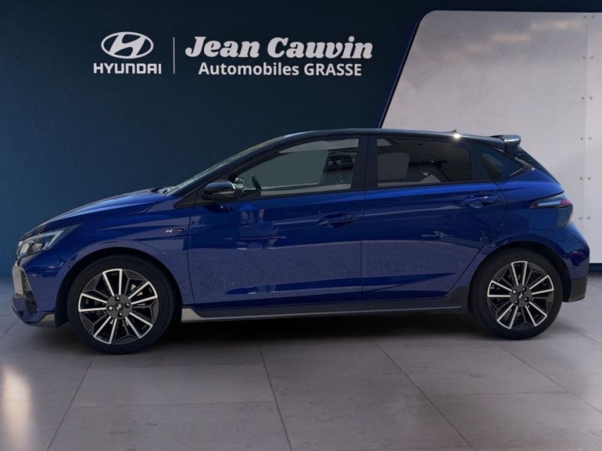06130 : Hyundai Grasse - Garage Jean Cauvin - HYUNDAI i20 N Line Michel Vaillant - i20 III - Bleu - Boîte manuelle - Essence sans plomb