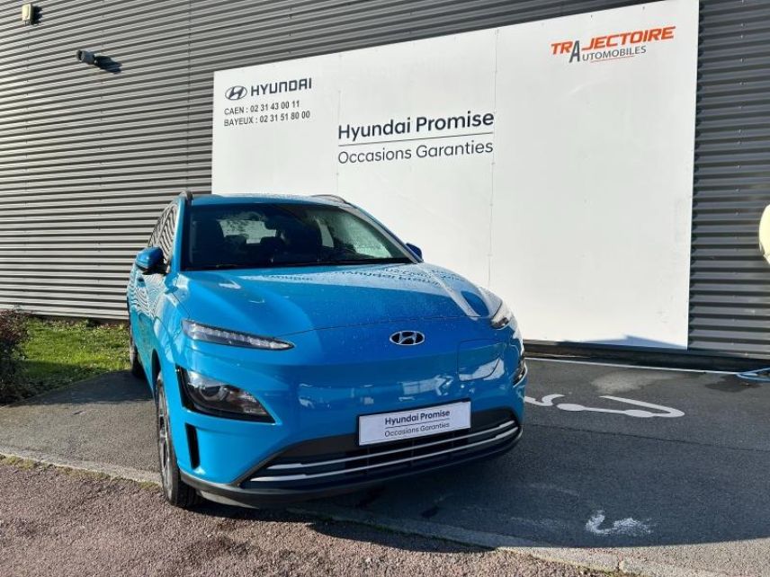 14100 : Hyundai Lisieux - Trajectoire Automobiles - HYUNDAI Kona - Kona - Surfy Blue Métal - Traction - Electrique