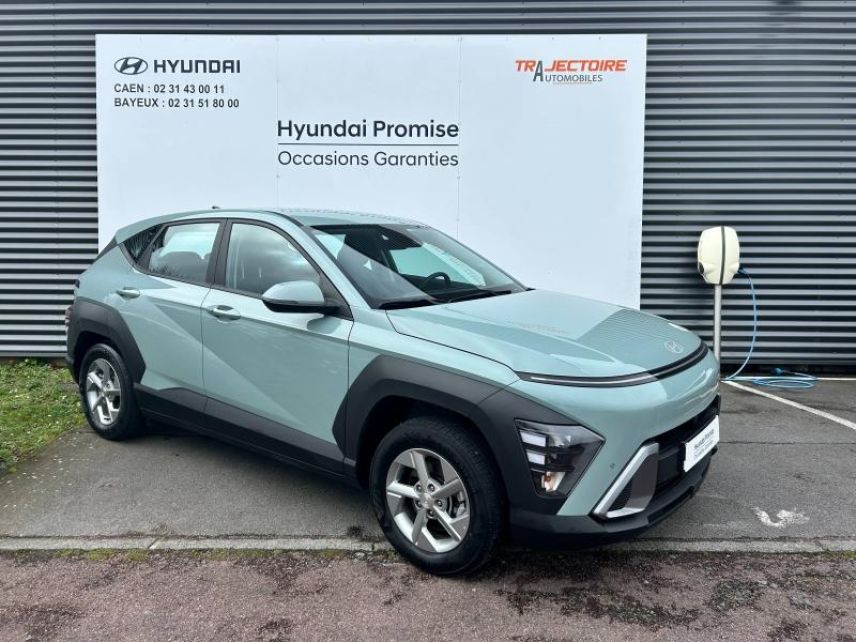 14100 : Hyundai Lisieux - Trajectoire Automobiles - HYUNDAI Kona - Kona - Vert - Traction - Essence