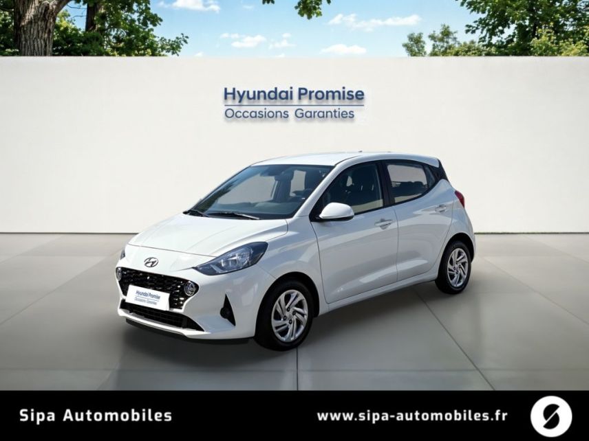 33110 : Hyundai Bordeaux Nord Le Bouscat - Sipa Automobiles - HYUNDAI i10 Intuitive - i10 III - Blanc - Boîte manuelle - Essence sans plomb