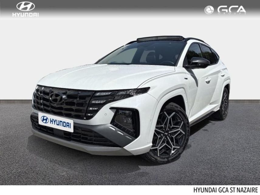 44600 : Hyundai Saint-Nazaire - Pacific Cars - HYUNDAI Tucson - Tucson - Serenity White Métal - Transmission intégrale - Hybride rechargeable : Essence/Electrique