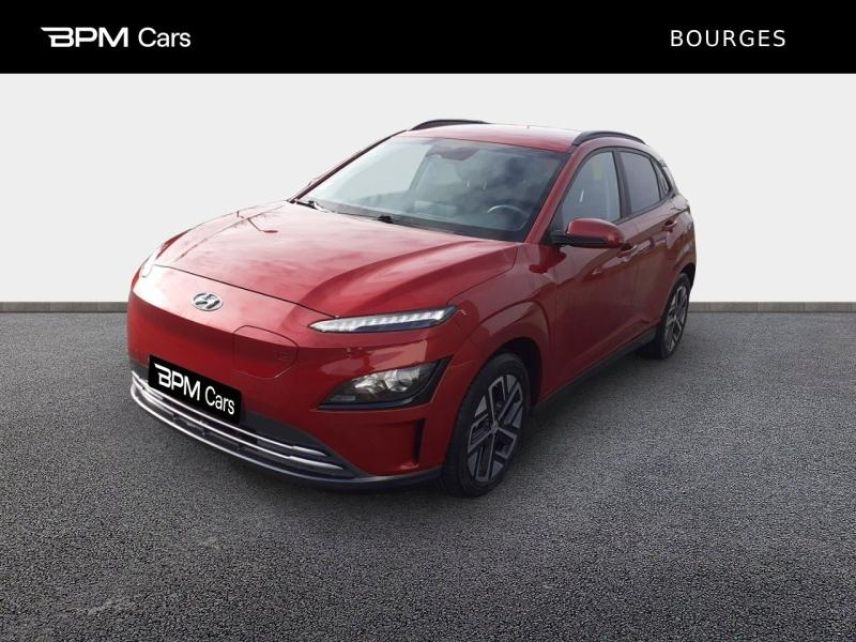 18230 : Hyundai Bourges - BPM Cars - HYUNDAI Kona - Kona - Sunset Red Métal - Traction - Electrique