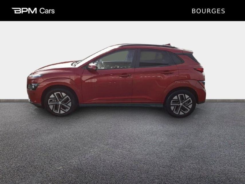 18230 : Hyundai Bourges - BPM Cars - HYUNDAI Kona - Kona - Sunset Red Métal - Traction - Electrique