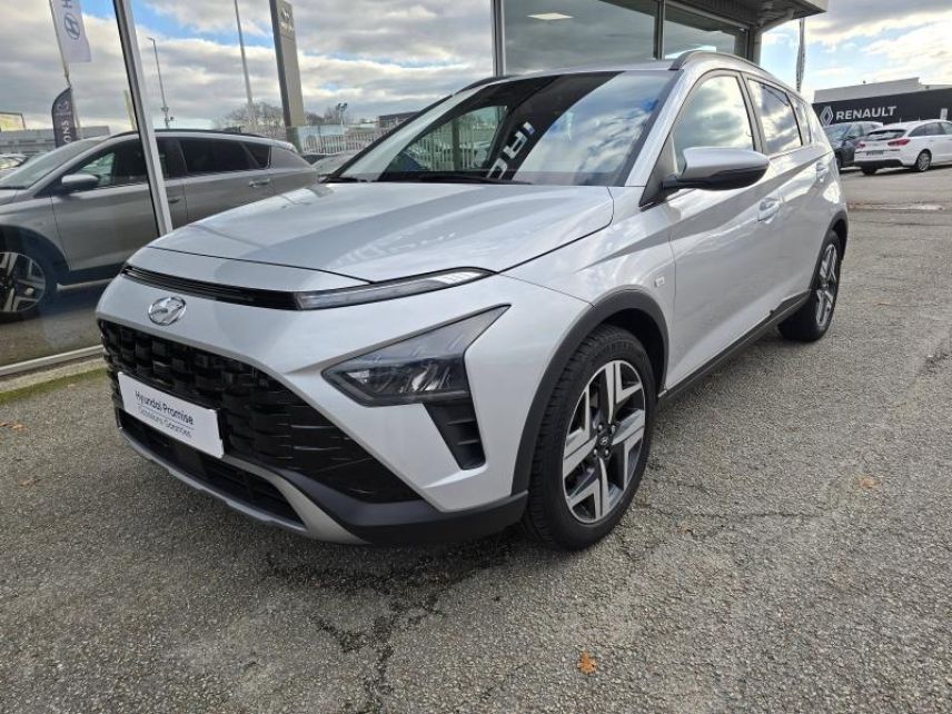 87280 : Hyundai Limoges - Motors Cars - HYUNDAI Bayon - Bayon - Sleek Silver Métal - Traction - Essence/Micro-Hybride