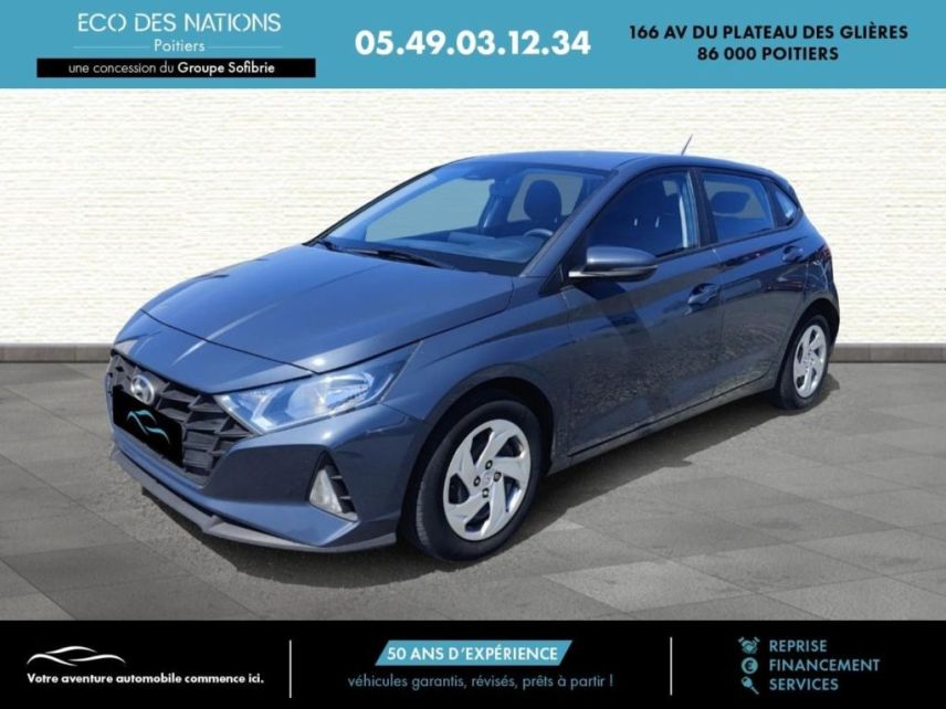 86000 : Hyundai Poitiers - Eco des Nations - HYUNDAI i20 - i20 - Bleu - Traction - Essence