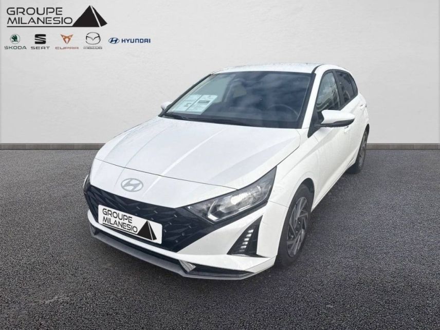 13730 : Hyundai Marignane - Cap Milanesio - HYUNDAI i20 Intuitive - i20 (08/2023) - Blanc - Automate sequentiel - Essence sans plomb