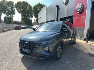 04100 : Hyundai Manosque - Pedinielli - HYUNDAI TUCSON Creative - TUCSON IV - BLEU FONCE - Boîte automatique - Essence / Courant électrique