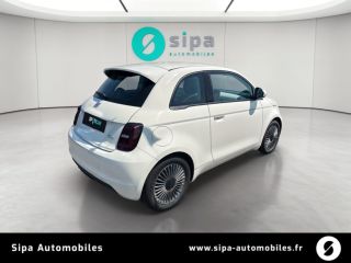 33140 : Hyundai Bordeaux Sud Villenave d'Ornon - Sipa Automobiles - FIAT 500 NOUVELLE MY22 SERIE 1 STEP 2 Icône - 500 NOUVELLE MY22 SERIE 1 STEP 2 (04/202 - BLANC - Automate à fonct. Continu - Courant électrique