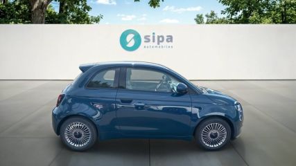 33140 : Hyundai Bordeaux Sud Villenave d'Ornon - Sipa Automobiles - FIAT 500e BERLINE MY22 SERIE 1 STEP 2 Icône - 500e BERLINE MY22 SERIE 1 STEP 2 - Ocean Green - Automate à fonct. Continu - Courant électrique