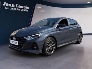 06130 : Hyundai Grasse - Garage Jean Cauvin - HYUNDAI i20 N Line Creative - i20 III - Noir - Boîte manuelle - Essence sans plomb