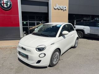 04100 : Hyundai Manosque - Pedinielli - FIAT 500e BERLINE Action Plus - 500 III ELECTRIQUE - Blanc                                              - Automate à fonct. Continu - Courant électrique