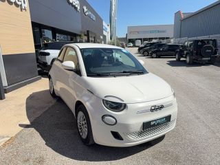 04100 : Hyundai Manosque - Pedinielli - FIAT 500e BERLINE Action Plus - 500 III ELECTRIQUE - Blanc                                              - Automate à fonct. Continu - Courant électrique