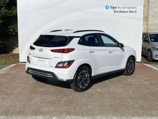 33110 : Hyundai Bordeaux Nord Le Bouscat - Sipa Automobiles - HYUNDAI KONA ELECTRIC Intuitive - KONA ELECTRIC (12/2020) - Blanc - Automate à fonct. Continu - Courant électrique