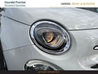 62700 : Hyundai Bruay-La-Buissière - Groupe Lempereur - FIAT 500 - 500 - Bossa Nova White Pastel - Traction - Essence/Micro-Hybride
