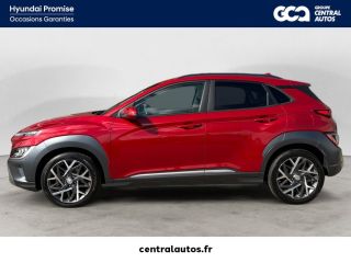 69190 : Hyundai Lyon Sud - Groupe Central Autos - HYUNDAI KONA HYBRID Executive - KONA - Rouge - Automate sequentiel - Essence / Courant électrique