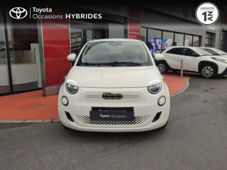 50000 : Hyundai Saint-Lô - GCA - FIAT 500 - 500 - Blanche - Traction - Electrique