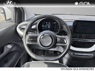 50300 : Hyundai Avranches - GCA - FIAT 500 - 500 - Blanc - Traction - Electrique